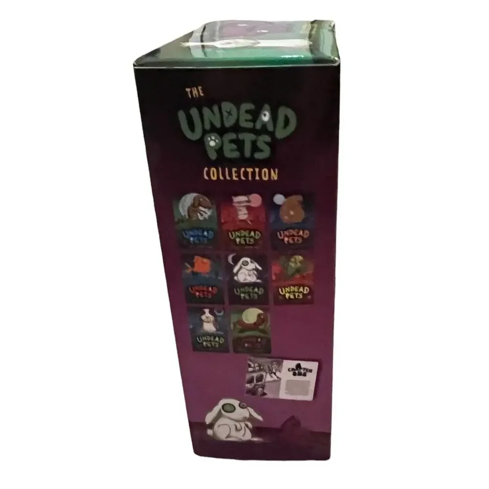 BRAND NEW THE UNDEAD PETS Collection book Set 1-8 W/ Box & Bookmark Pb